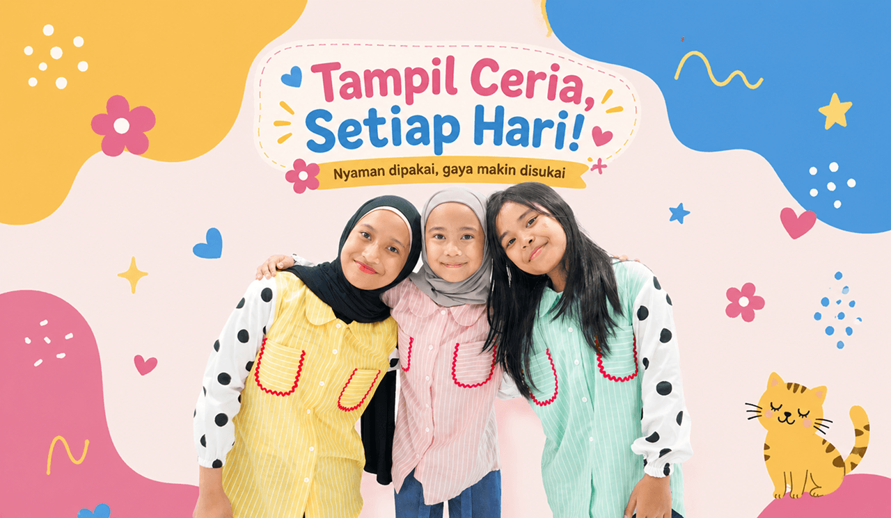 Tampil ceria setiap hari dengan koleksi Girby
